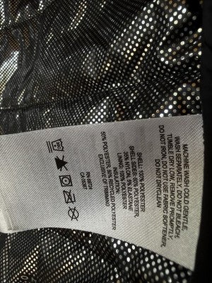 Columbia Jacket Men Medium Omni Heat Black Puffer Fill Zip Lightweight