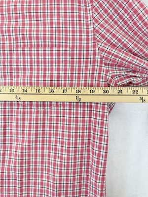 J Crew Flex Washed Slim Untucked Shirt Medium Mens Button Down Long Sleeve