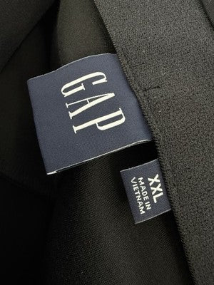 Gap Double Knit Ponte Crop Kick Pants XXL Women Black Pull On New NWT