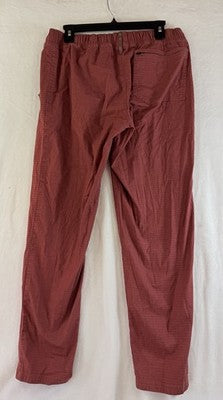 LL Bean Explorer Ripstop Pants Mens Medium 32” Clay Red Comfort Waist 513220