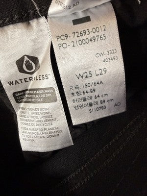 Levis Ribcage Straight Ankle Jeans 29 Womens 25x29 Black Levi’s New NWT