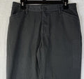 Lee Pants 10 Medium Women Relaxed Fit Straight Leg Mid Rise Gray Effortless