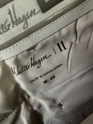 Walter Hagen Golf Shorts Mens 46 Navy Blue Flat Front 10” Men’s NWT Big Tall