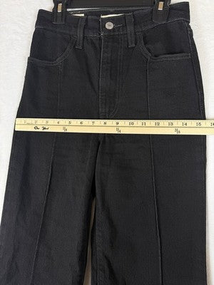 Levis Ribcage Bell Jeans 24 Womens 24x32 Black Levi’s Bell Bottoms