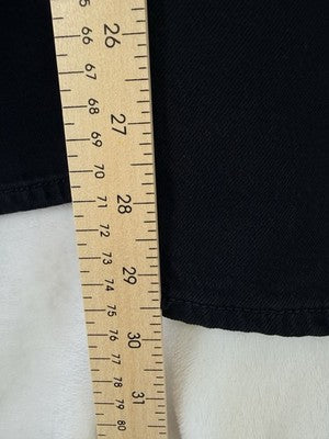 Levis Ribcage Straight Ankle Jeans 32 Womens 32x29 Black Levi’s New NWT