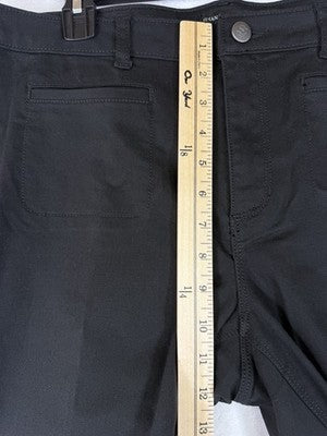 Susan Graver Jeans 14 Black Bootcut Stretch Denim Womens