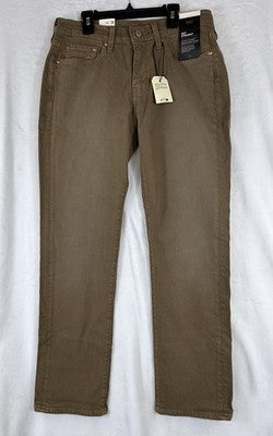 Levis 514 Straight Jeans Mens 29x30 Brown Levi’s New NWT