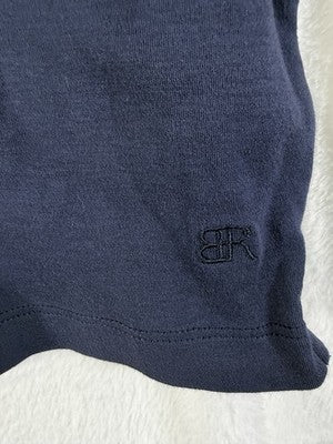 Banana Republic Polo Shirt XXL Blue 2XL Long Sleeve Mens Knit