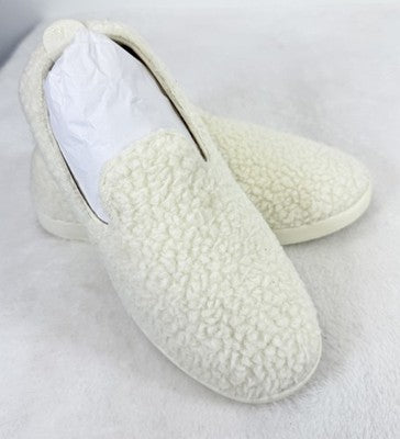Allbirds Womens 7 Wool Lounger Fluffs White Shoes Slip On Loafers