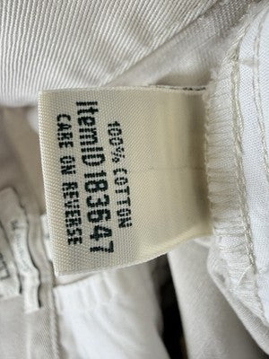 LL Bean Khaki Pants 8 Petite Womens Tan Beige Original Fit High Rise 100% Cotton
