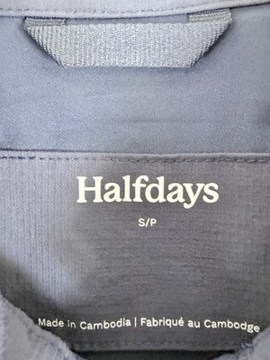 Halfdays Nan Field Jacket Small Womens Navy Blue Utility New NWT $145
