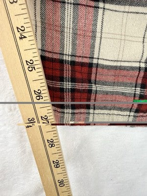 American Eagle Flannel Pajama Pants Small Mens Lounge Pants Red Plaid PJ Sleep