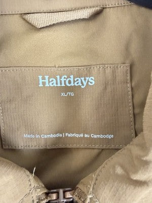 Halfdays Nan Field Jacket XL Womens Nuthatch Brown Utility New NWT $145