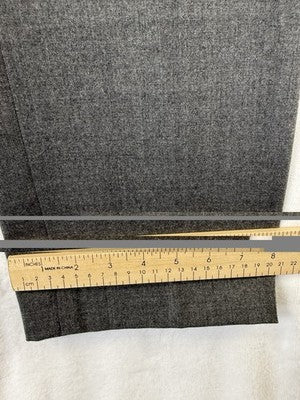 Talbots Pants 6 Petite Gray Wool Stretch Made In Italy Straight Leg Lined Women