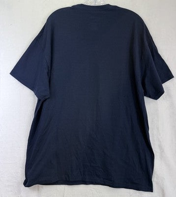 Minnesota Twins Shirt Mens XL Blue Cotton Short Sleeve Tee Majestic MLB Baseball