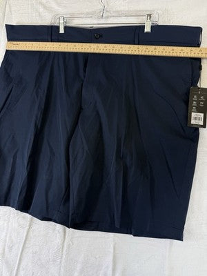 Walter Hagen Golf Shorts Mens 50 Navy Blue Flat Front 10” Men’s NWT Big Tall