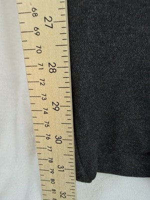 Coldwater Creek Ponte Perfect Pants Medium Gray Classic Fit Pull On Knit Womens