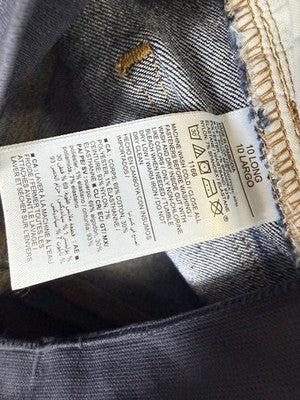 Old Navy Maternity Jeans Wow Skinny Full Panel 10 Long Womens Dark Blue New NWT