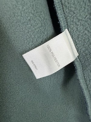 J Jill Cardigan Medium Teddy Fleece Lined Pure Blue Button Blue Women Jacket