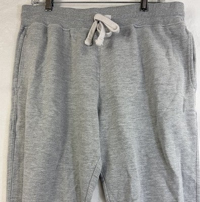 American Giant Sweatpants Mens Large Gray Pockets Pants Made In USA