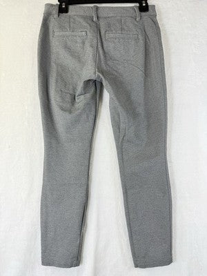 Gap Double Knit Pants 4 Womens Skinny Ankle Gray