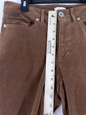 J Jill Corduroy Pants 6 Rust Brown Womens