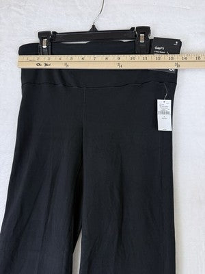 Gap Fit Small Petite Smooth High Rise Crop Flare Leggings Black Women New NWT