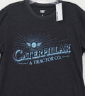 Caterpillar T Shirt Men Small Gray Vintage Logo CAT Tractor Short Sleeve New NWT