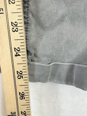 Paige Christy Pants Jeans 25 Gray Womens Denim Drawstring Mid Rise