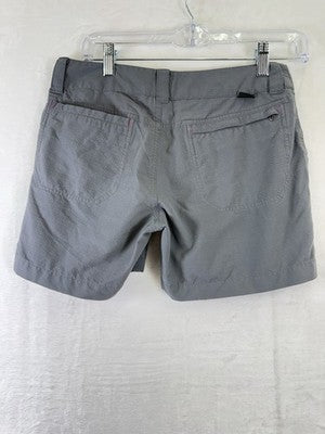Patagonia Borderless Shorts 2 Womens Gray Hiking Nylon Stretch 4.5”
