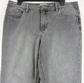 Coldwater Creek Jeans 16 Gray Bootcut Womens