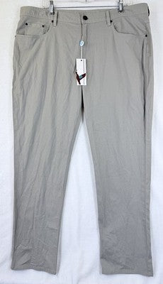 Genteal Pants 40x30 Field Canvas 5 Pocket Slate Gray Mens *FlawRead* New NWT