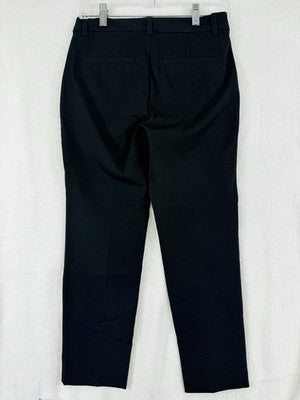 Gap Bistretch Pants 4 Petite Womens Slim Ankle New NWT Black Cotton Stretch