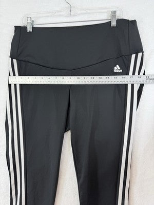 Adidas Prime Green Pants 2X Womens Black Primegreen Aeroready Workout