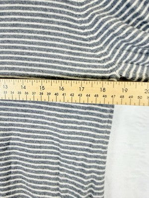 LL Bean Sweater Womens Medium Petite Cashmere Cotton Blend Turtleneck Gray