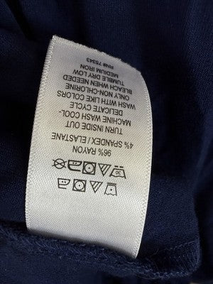 Heyton Dress XL Blue Sleeveless Jersey Knit Fit And Flare