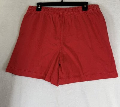 Gap Denim Shorts Women Medium Tall Ultrasoft Red 8” 90s Loose Pull On New NWT