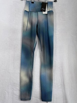 Calia By Carrie Underwood XS Inspire 7/8 Legging Blue Mountain Mist Womens NEW