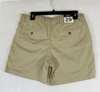 Gap 6” Vintage Shorts 29 Mens Relaxed Tan Beige New NWT