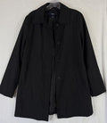 Gap Rain Jacket Black Small Coat Vintage Y2K Womens Black