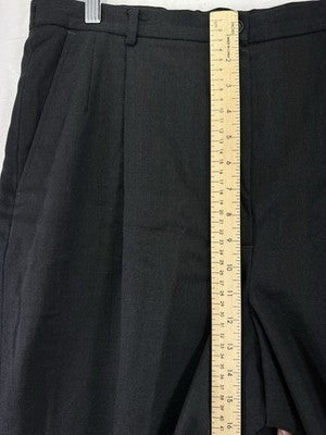 LL Bean Pants Womens 16 Wool Lined Vintage High Rise 90s Pleated