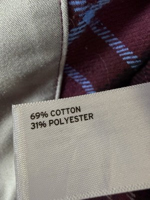 Duluth Trading Flannel Shirt XXL Women’s Purple Plaid Long Sleeve Shirt Top