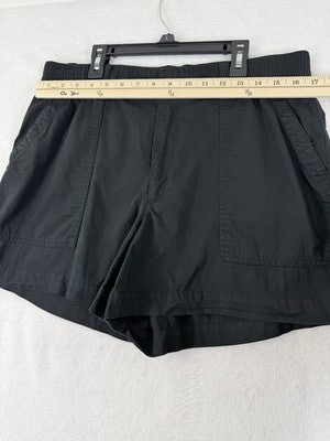 Gap Easy Utility Shorts Large Womens Black