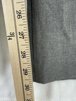 Gap Wide Leg Pants Womens Large Gray Seamed Pull On Brushed Twill New NWT