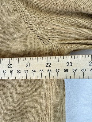 J Jill Sweater XL Tall Linen Blend Tunic Long Sleeve Tops Womens Beige Tan