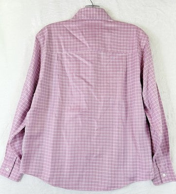 Talbots Top 6 Petite Pink Button Up Shirt Long Sleeve 6P Vintage Cotton Womens
