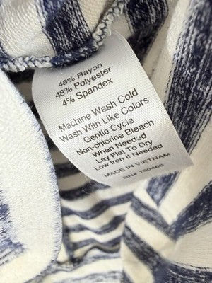 Market And Spruce Hoodie XXL Sweatshirt Top Striped Knit Womens Stitch Fix