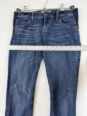 Current Elliott Hatch Maternity Jeans 25 Under Bump Blue Denim Women $150