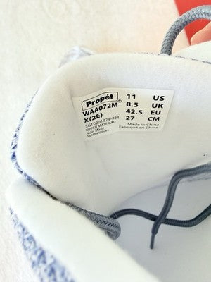 Propet Women Shoes Size 11 X Wide 2E Sneakers Stability Fly Denim Orthopedic New