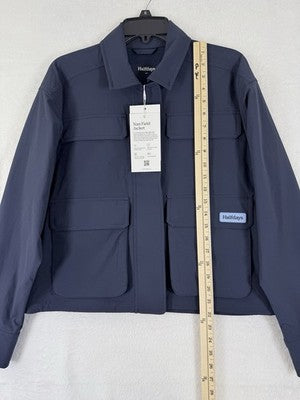 Halfdays Nan Field Jacket Small Womens Navy Blue Utility New NWT $145